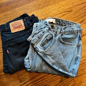 Straight leg denim bundle! Size 27